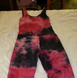 HOT HOT! PINK TIEDYE BEST BUTT LEGGINGS EVER!